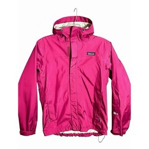 Patagonia Womens Torrentshell H2No Rain Jacket Magenta Pink XS Waterproof Shell